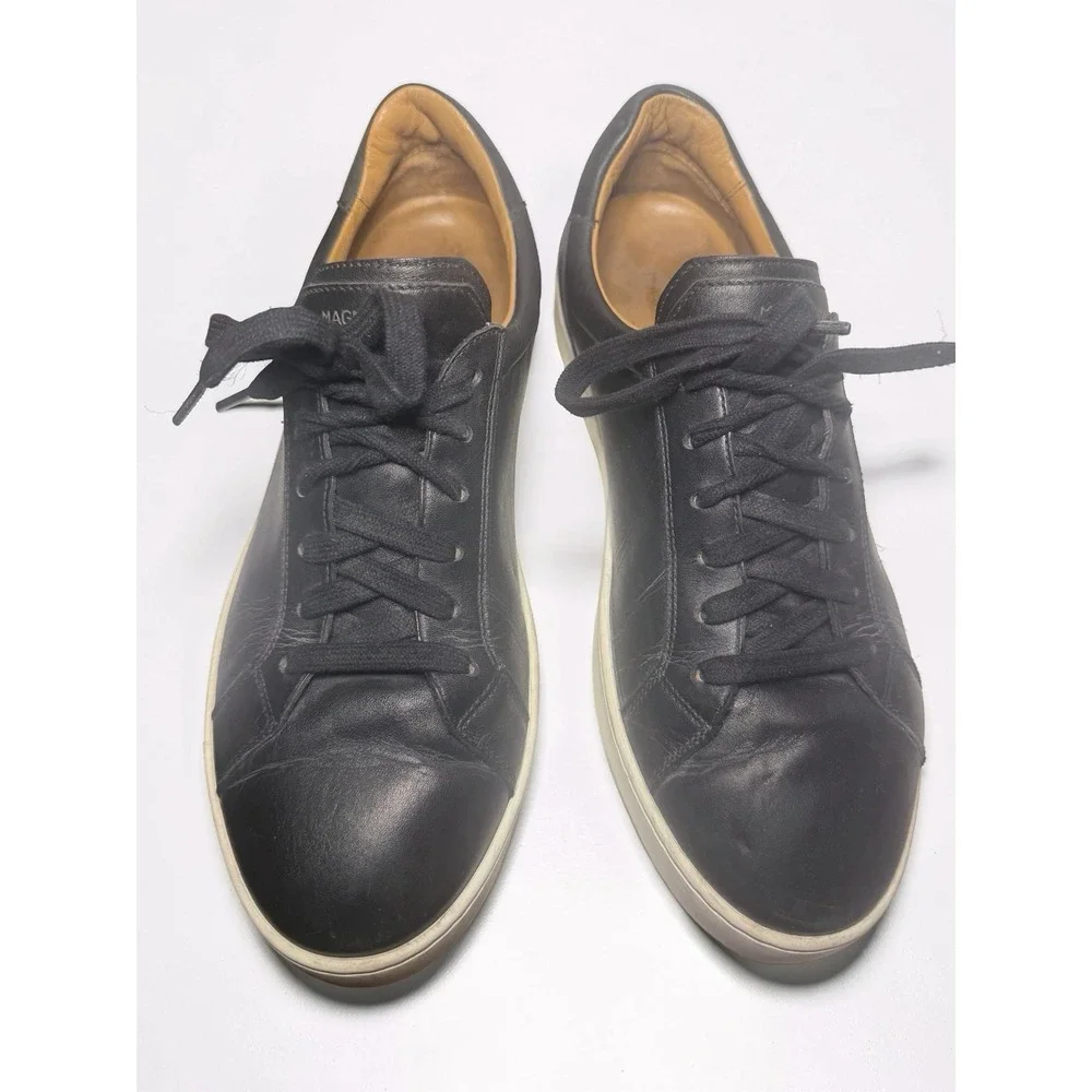 Magnanni 24441 Costa Lo Low Top Sneakers Black Men's Size 10.5 $450